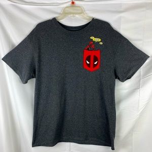 Marvel Deadpool In The Chest Pocket Graphic shirt